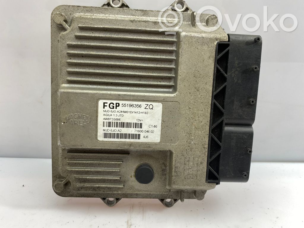 Opel Agila A Sterownik / Moduł ECU 