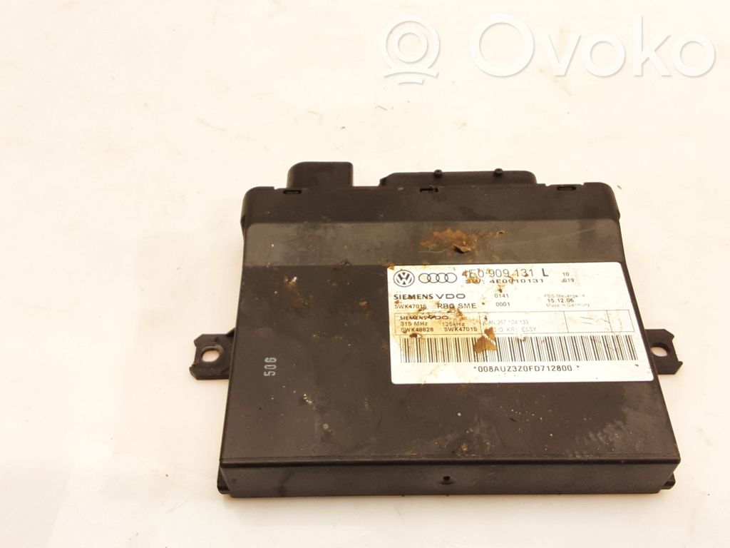 Audi A8 S8 D3 4E Keyless (KESSY) go control unit/module 
