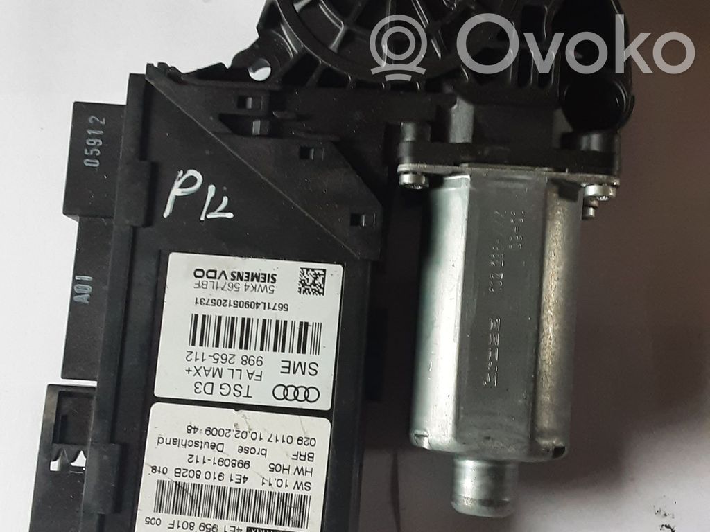 Audi A8 S8 D3 4E Front door window regulator motor 