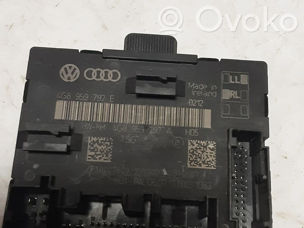 Audi A6 C7 Door control unit/module 
