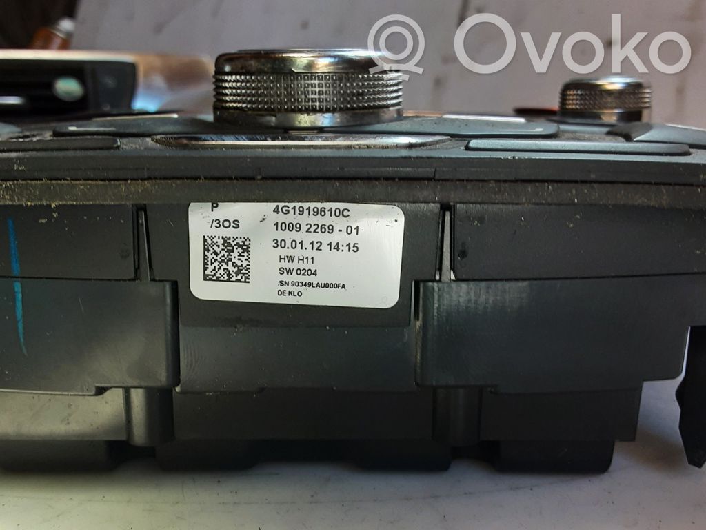 Audi A6 S6 C7 4G Unidad central de control multimedia 