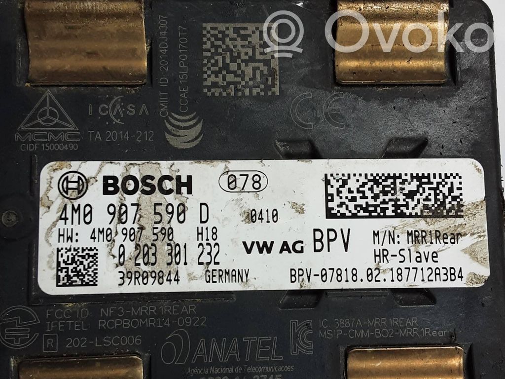 Blind spot module   4M0907590D,0203301232,2230143745