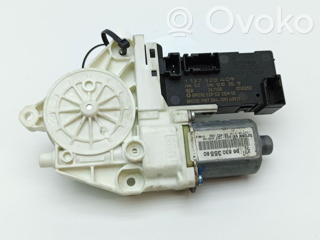 Peugeot 407 Silnik regulatora szyby drzwi przednich 