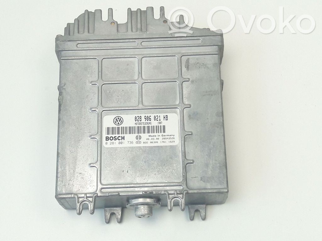 Engine control unit/module   028906021HB,0281001736