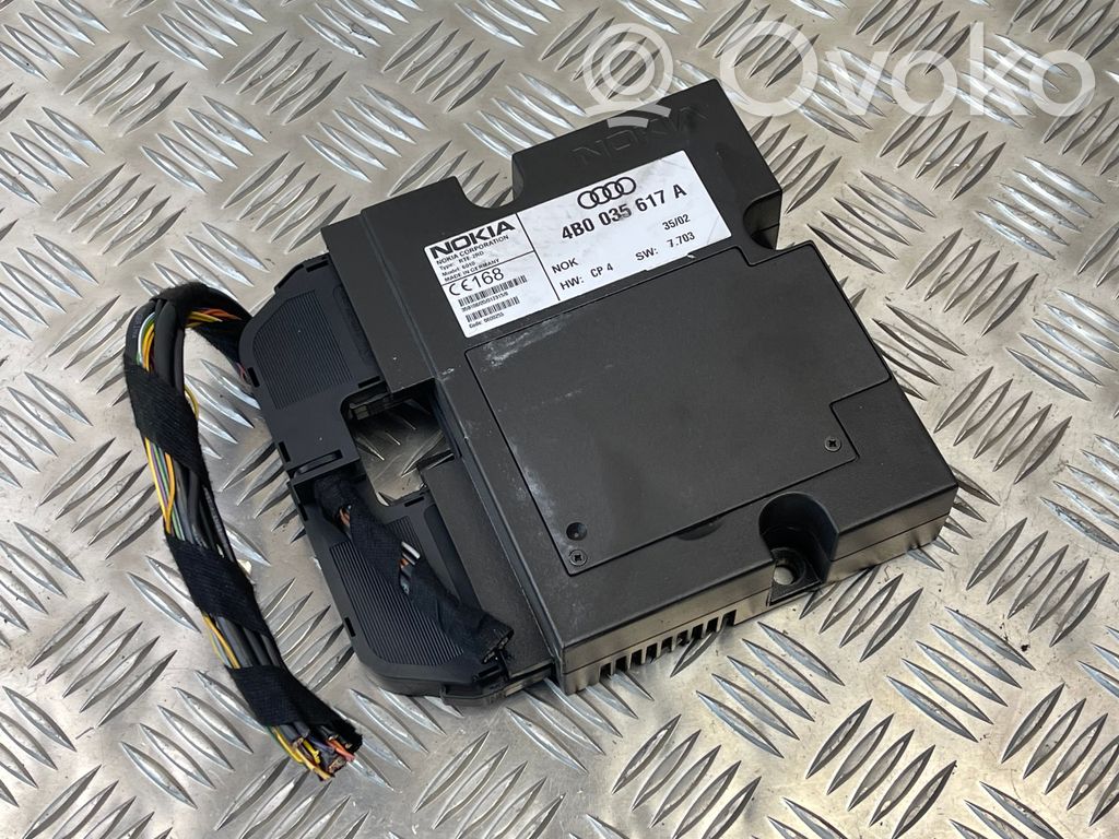 Unité de commande, module téléphone   4B0035617A