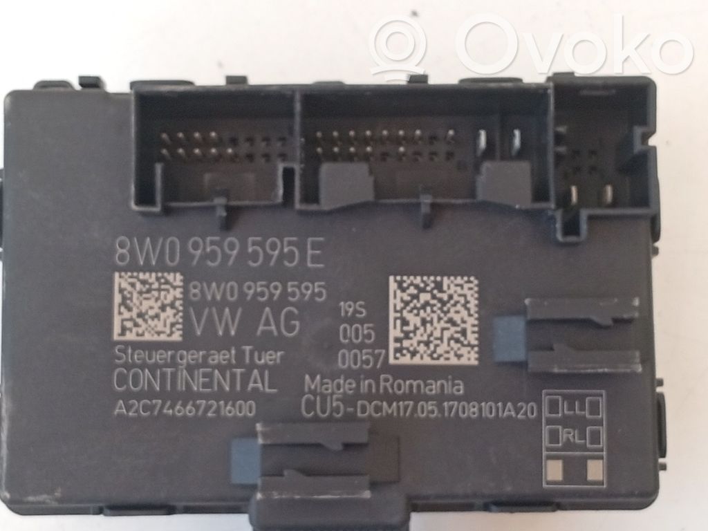 Audi A4 S4 B9 Door control unit/module 