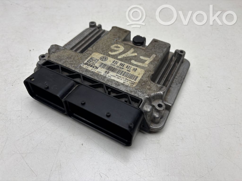 Engine control unit/module   03G906021HB,0281013606