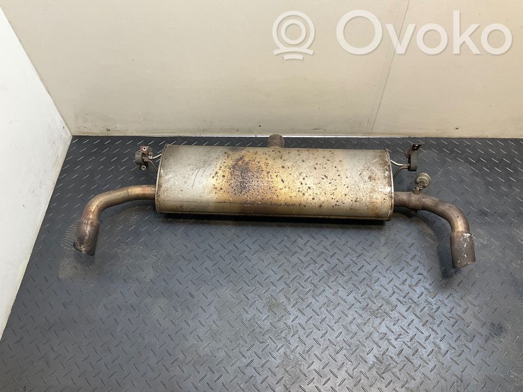 BMW X5 E70 Silenciador del tubo de escape trasero 