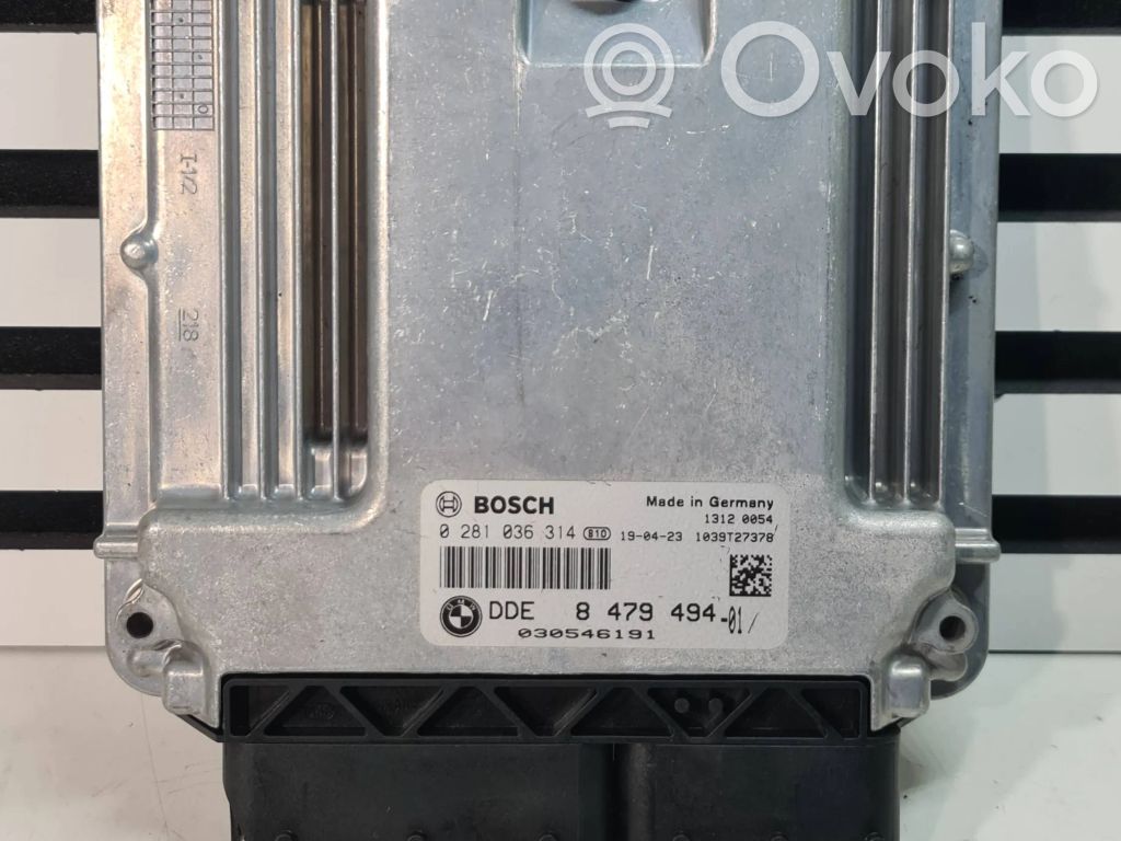BMW 4 F36 Gran coupe Unitate/modul de control motor 