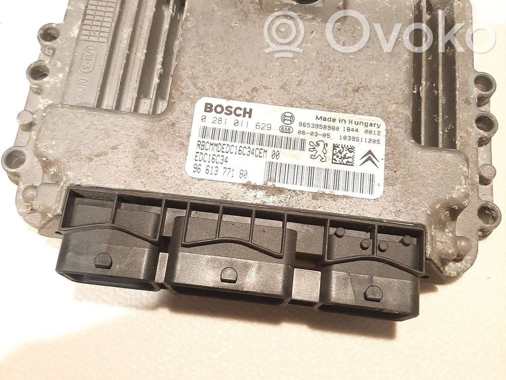 Citroen C4 I Engine control unit/module 