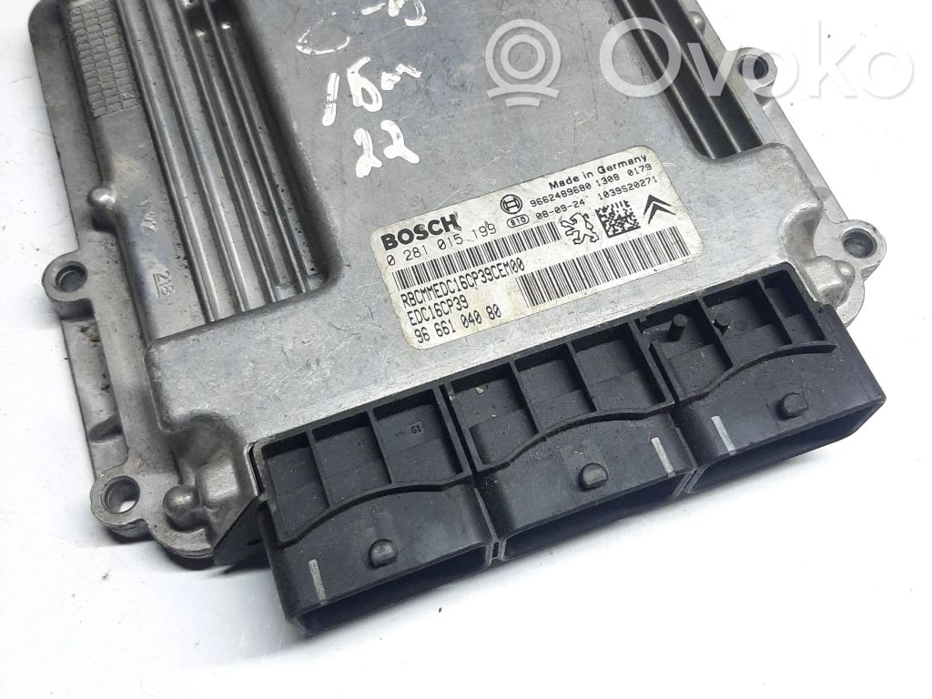 Citroen C5 Engine control unit/module 