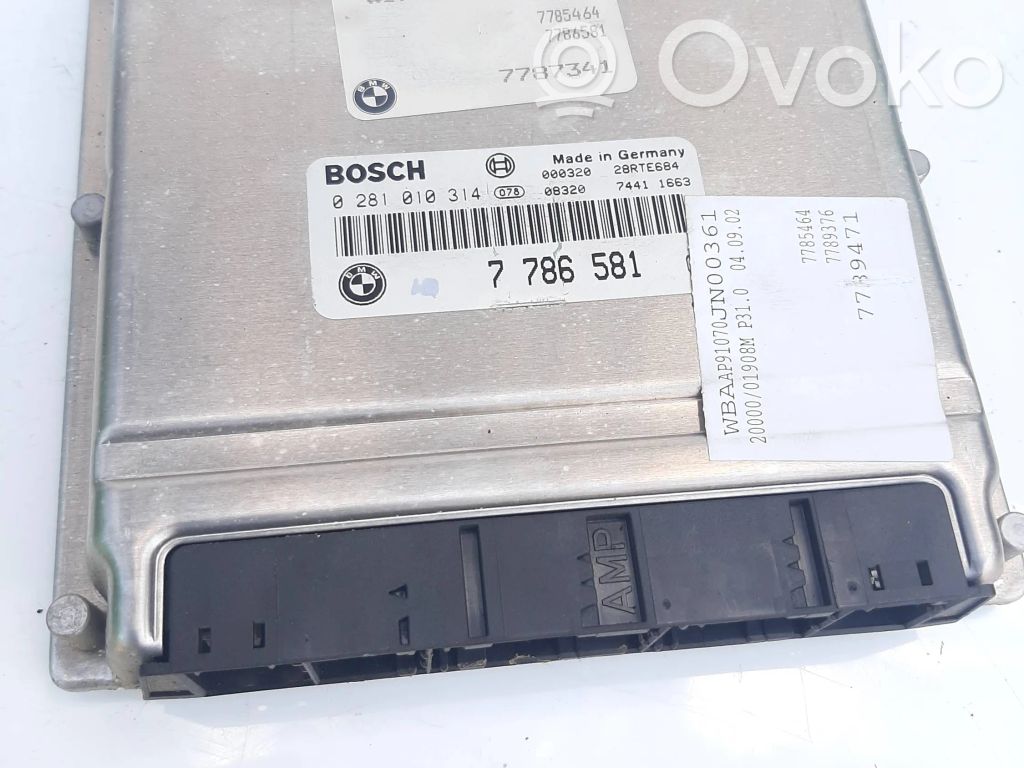 BMW 3 E46 Engine control unit/module 