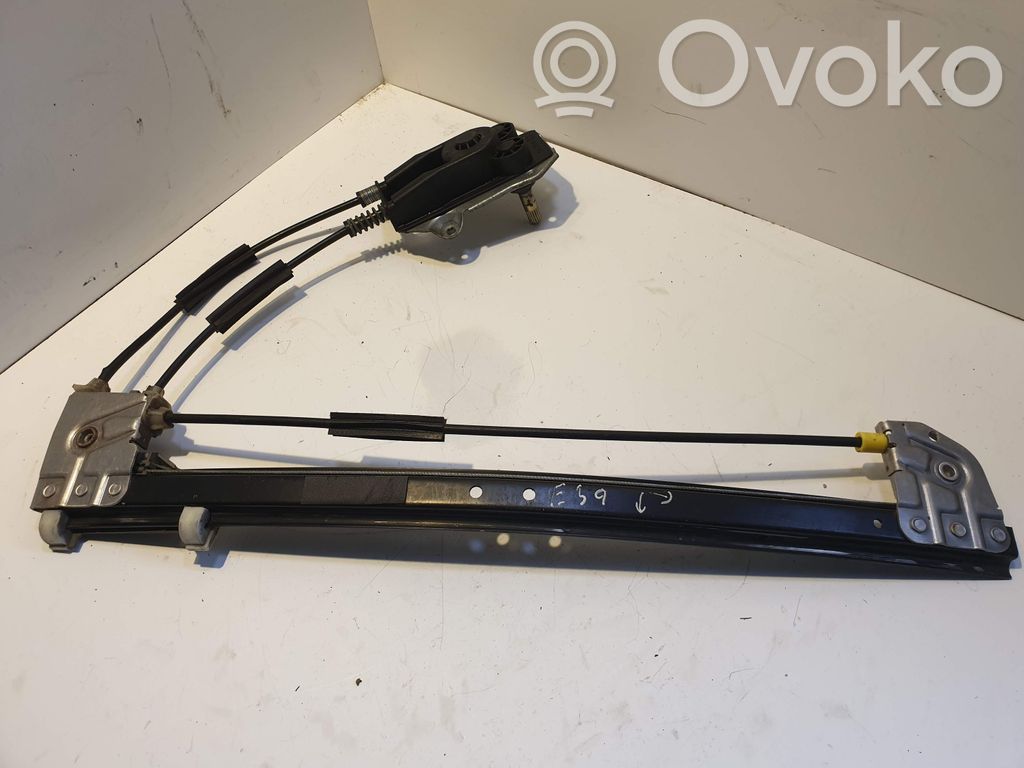 BMW 5 E39 Regulador manual de la ventanilla trasera 