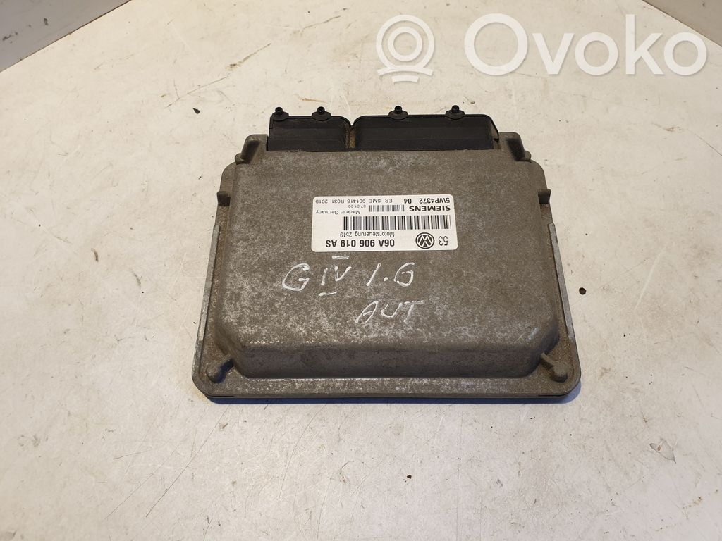 Engine control unit/module   06A906019AS,5WP4372