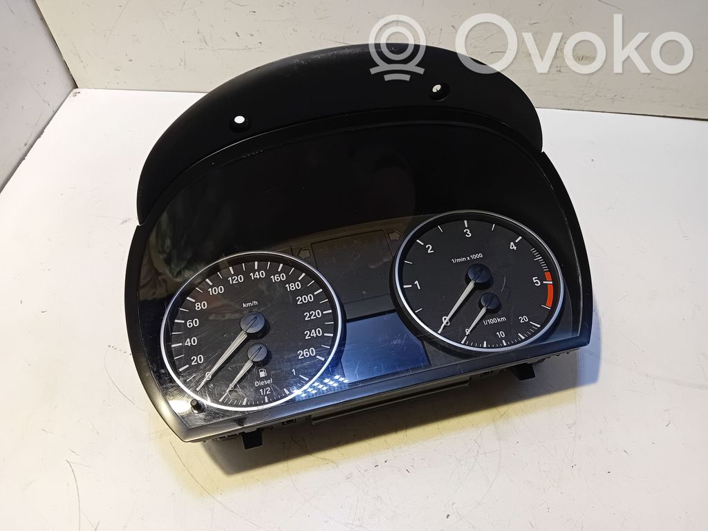 BMW 3 E90 E91 Geschwindigkeitsmesser Cockpit 