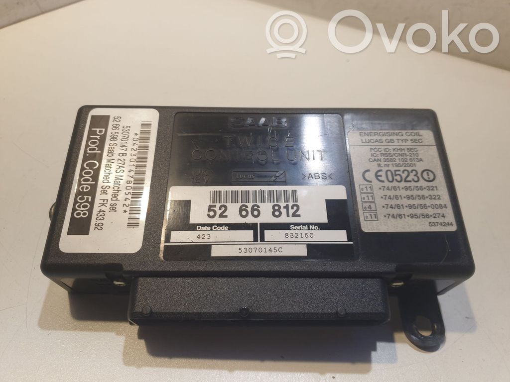 Saab 9-5 Comfort/convenience module 