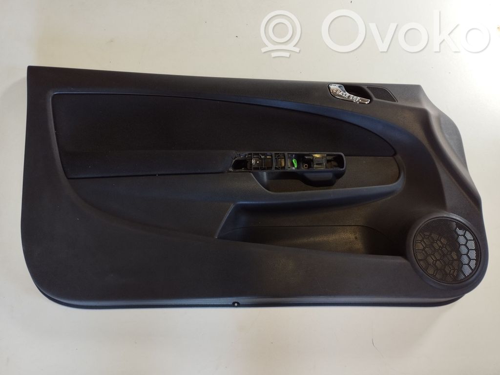 Opel Corsa D Front door card panel trim 