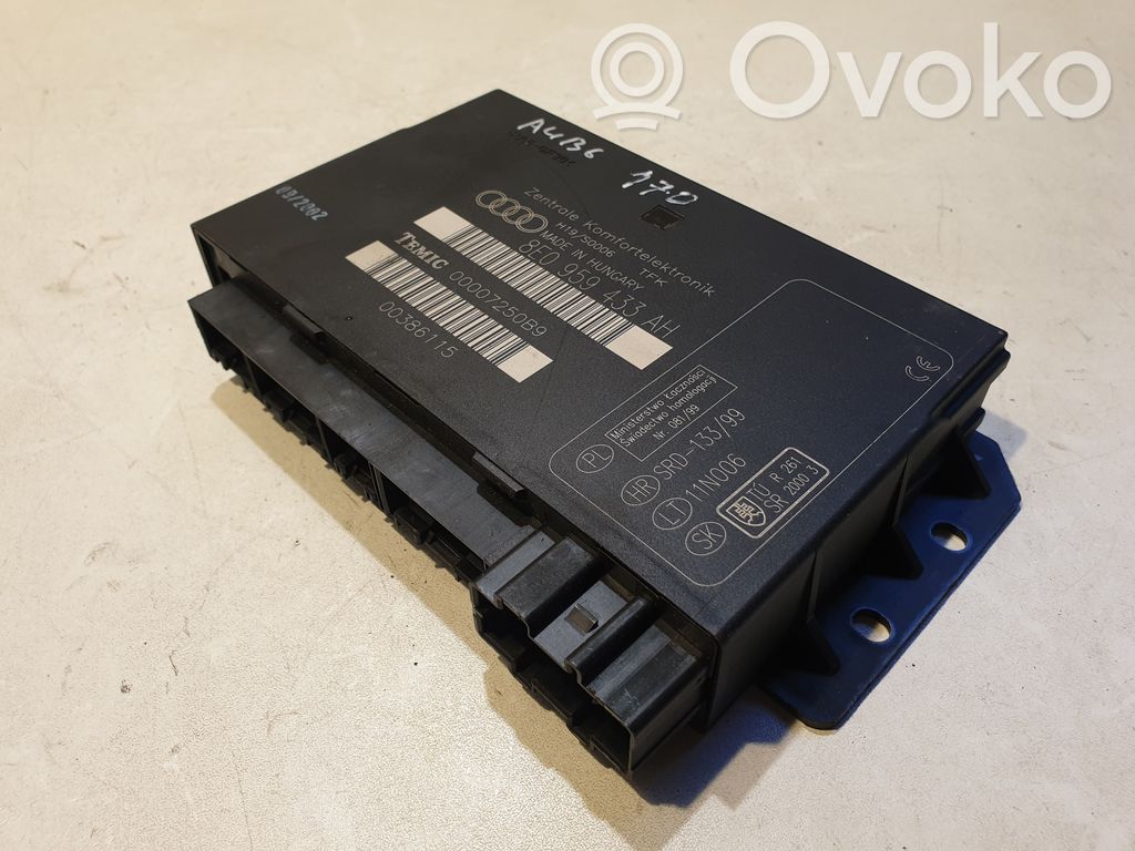 Audi A4 S4 B6 8E 8H Module confort 