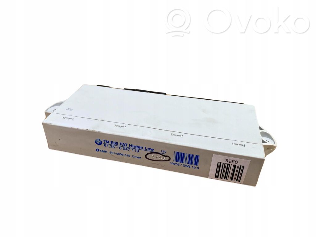 BMW 7 E65 E66 Door control unit/module 