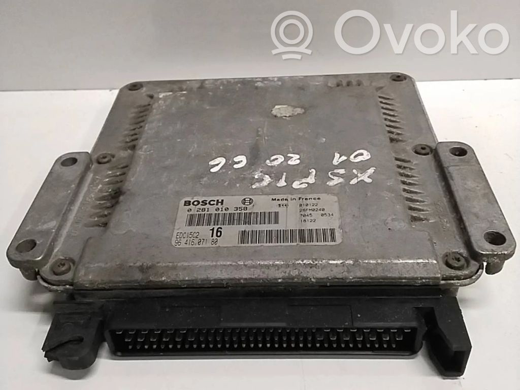 Citroen Xsara Picasso Engine control unit/module 