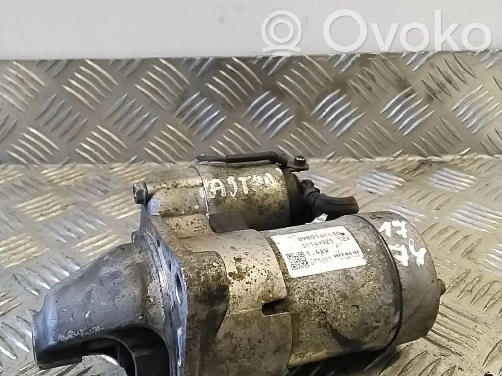 Opel Astra H Motor de arranque 