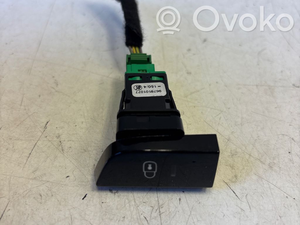 Citroen C4 Grand Picasso Central locking switch button 