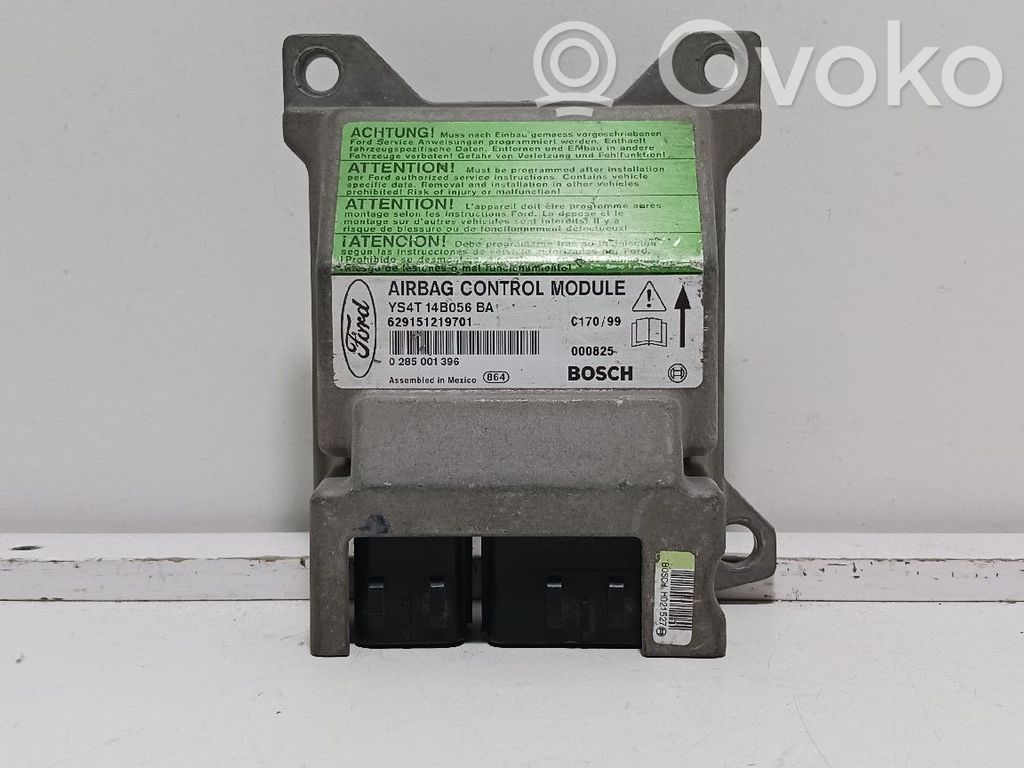 Airbag control unit/module   YS4T14B056BA,0285001396