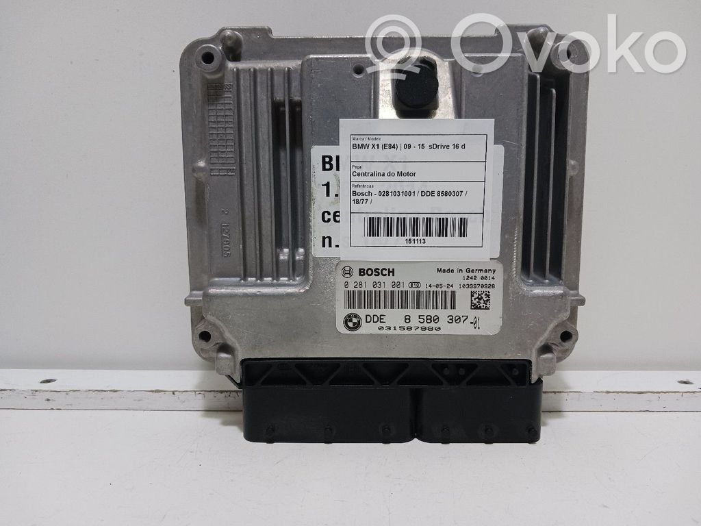 BMW X1 E84 Engine control unit/module 