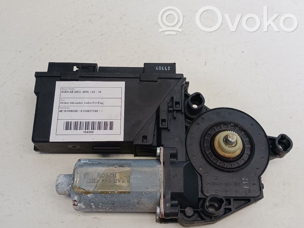 Front door window regulator motor   4E1910802B,0130821765