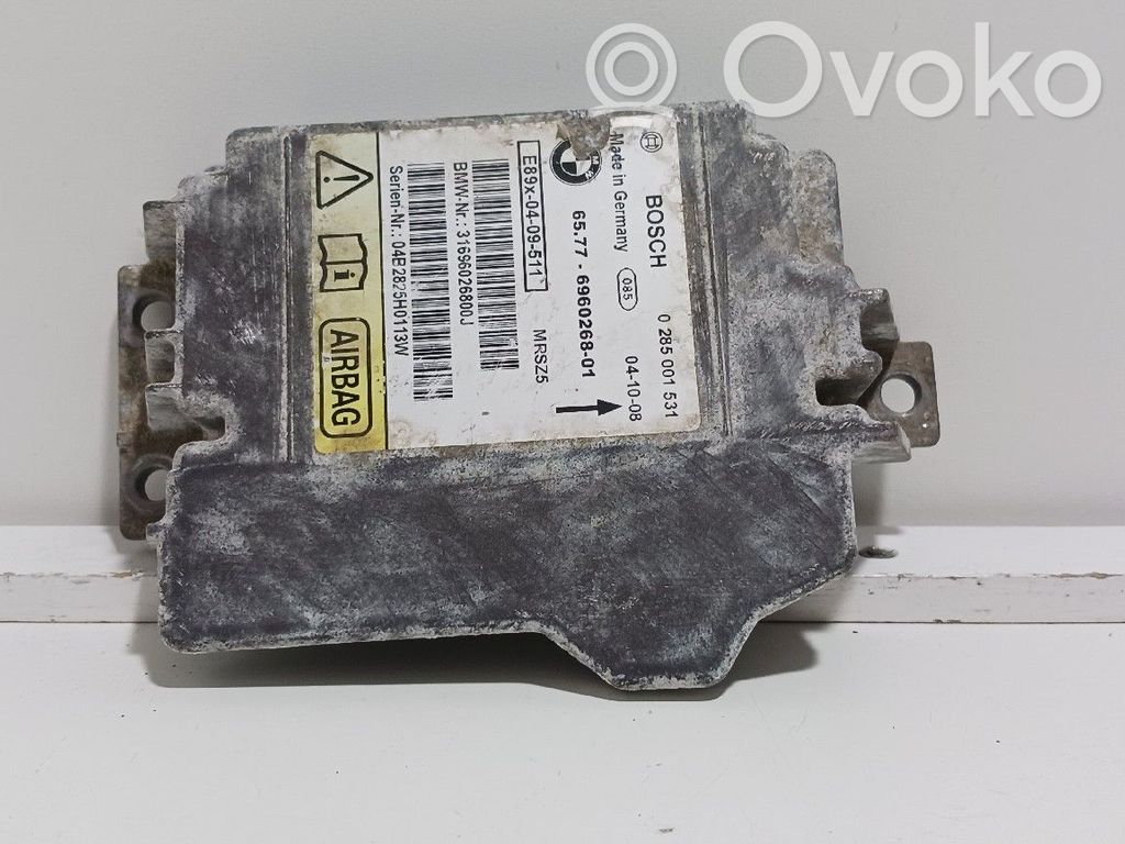 Module de contrôle airbag   65776960268,0285001531