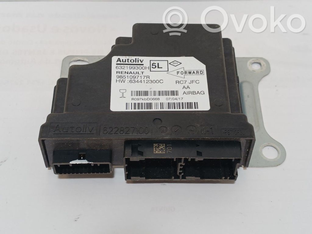 Renault Espace V (RFC) Airbag control unit/module 