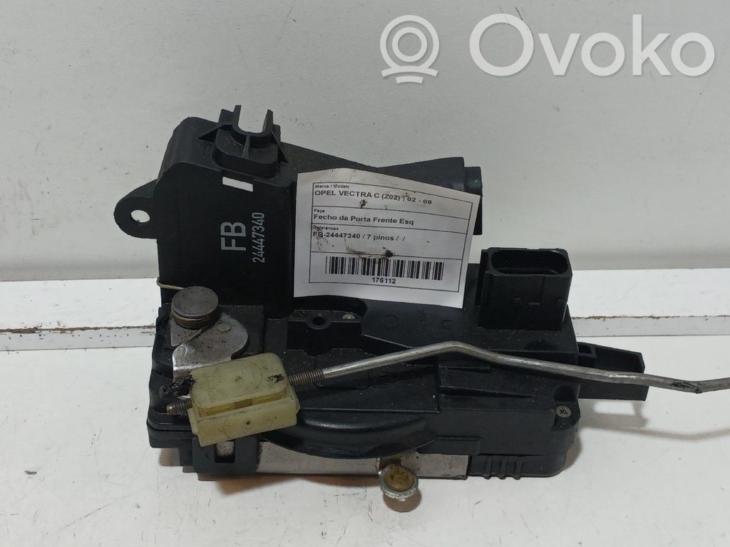 Opel Vectra C Front door lock 