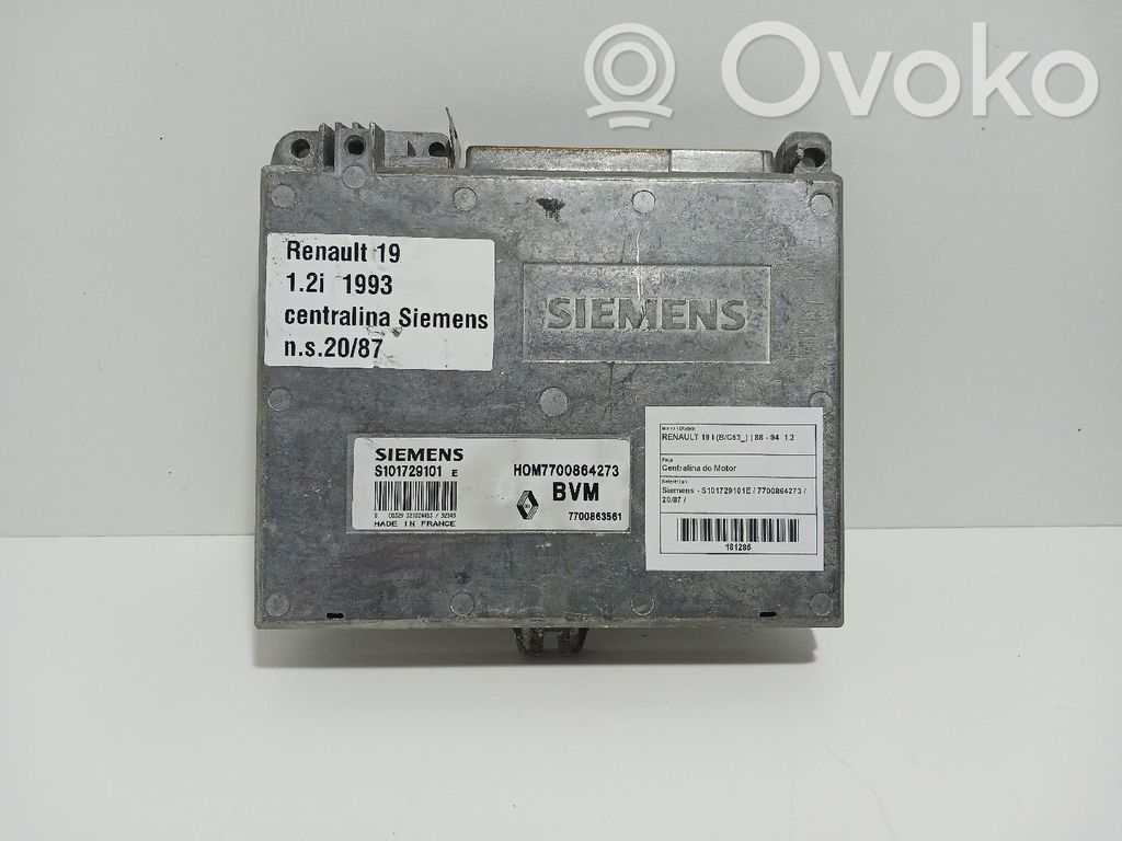 Renault 19 Engine control unit/module 