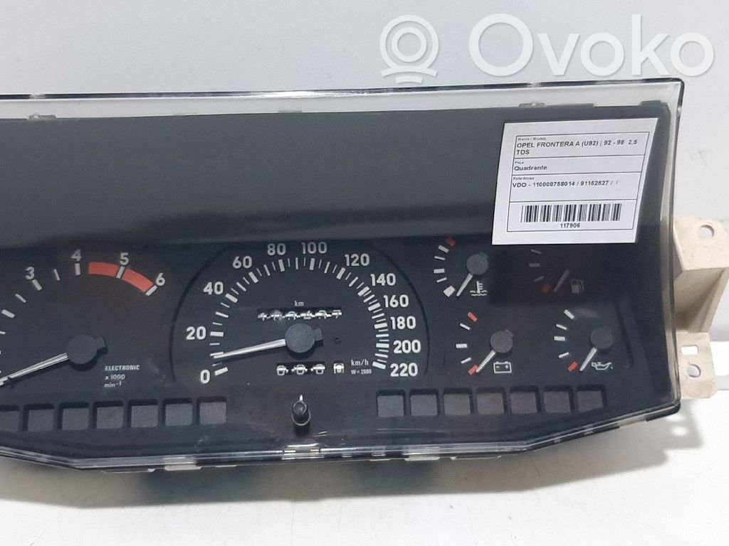 Opel Frontera A Licznik / Prędkościomierz 