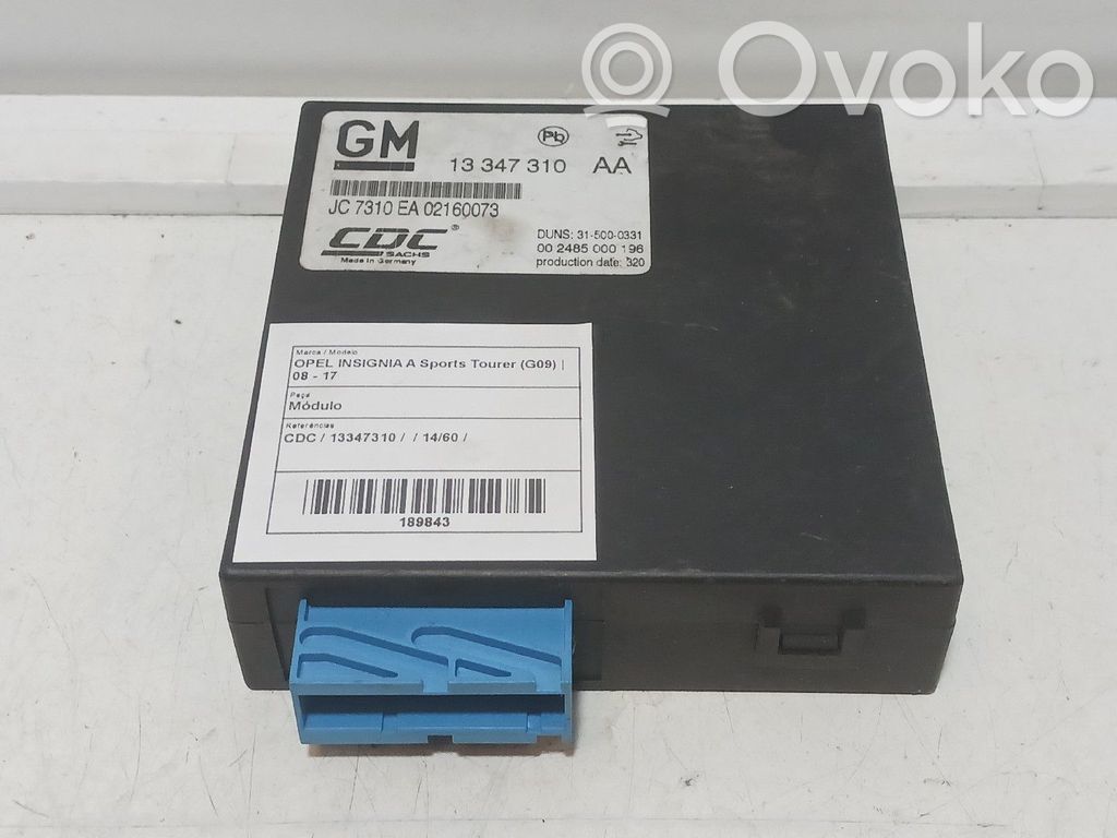 Opel Insignia A Other control units/modules 