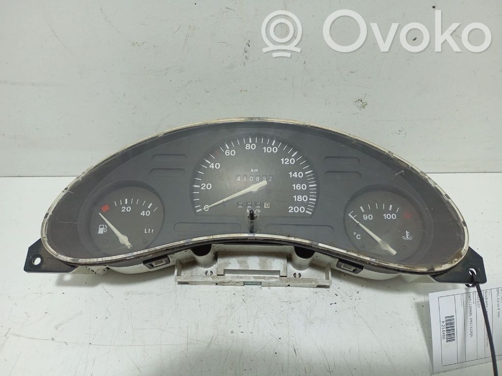 Speedometer (instrument cluster)   09051109906,09113226JY