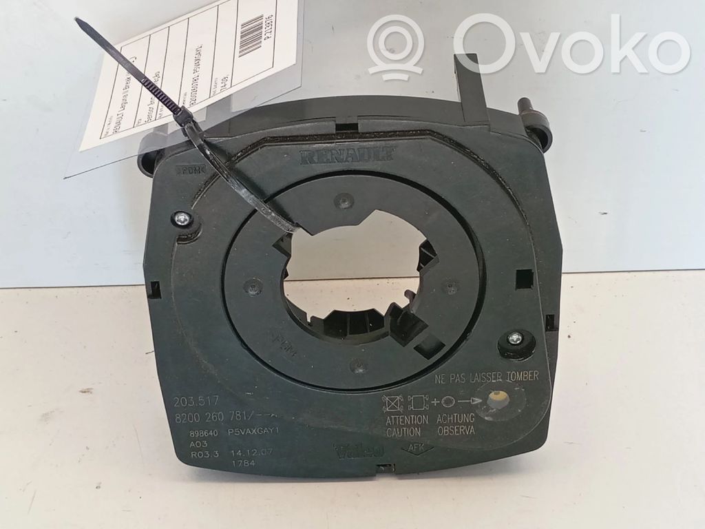 Sensor de ángulo de dirección   8200260781,P5VAXGAY1