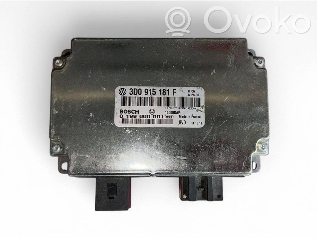 Volkswagen Phaeton Battery control module 