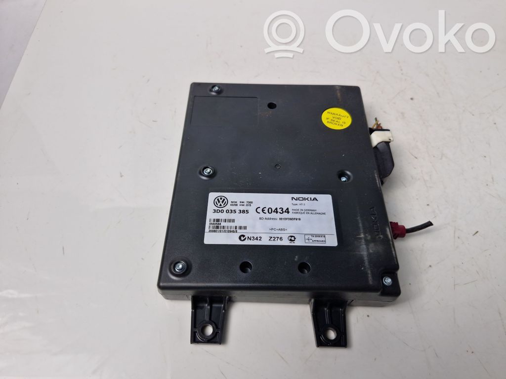 Bluetooth control unit module   3D0035385