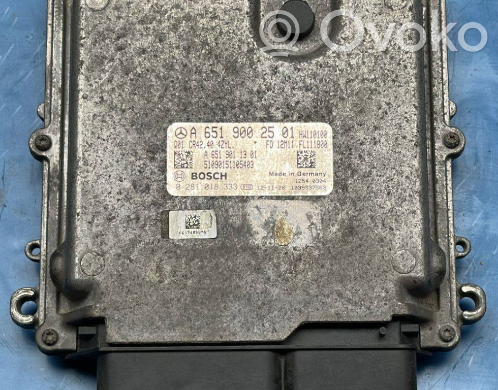 Mercedes-Benz GLK (X204) Sterownik / Moduł ECU 