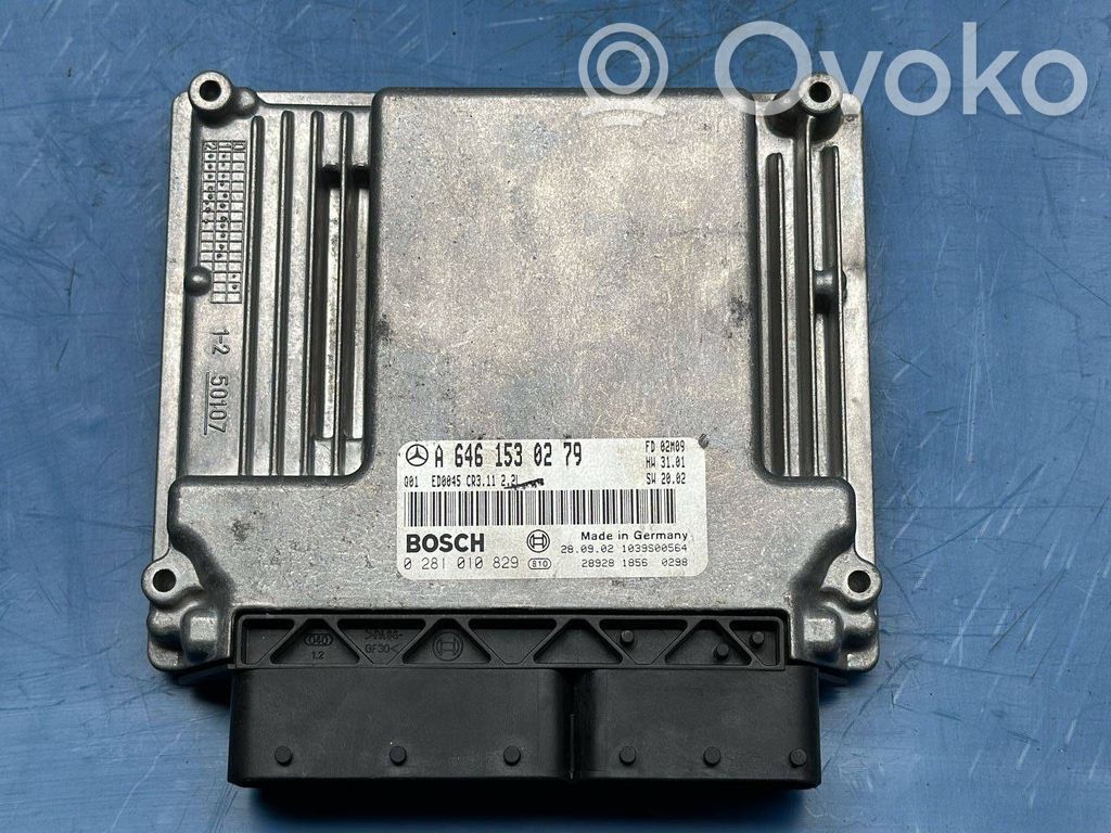 Mercedes-Benz E W211 Engine control unit/module 