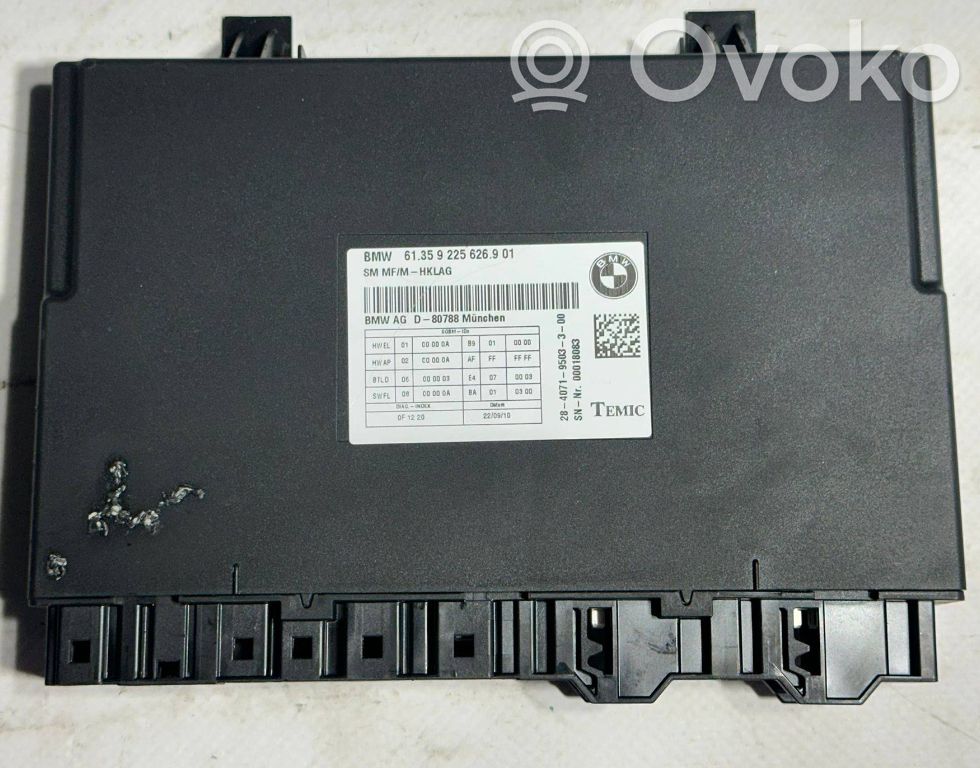 Module de commande de siège   9225626