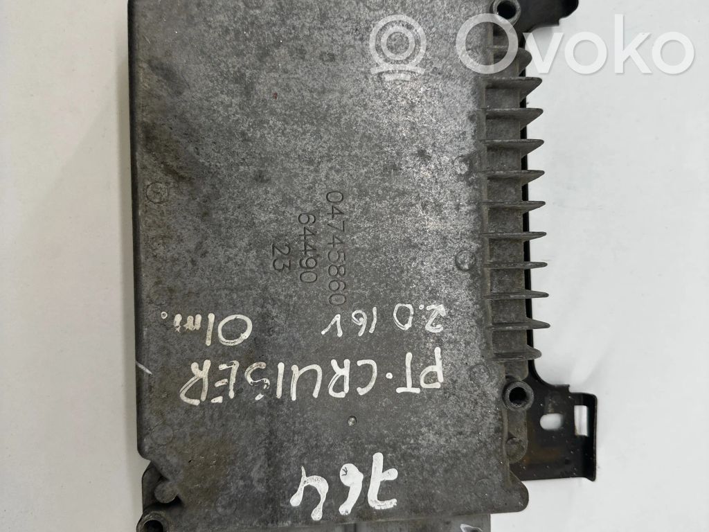 Engine control unit/module   04745860,64490