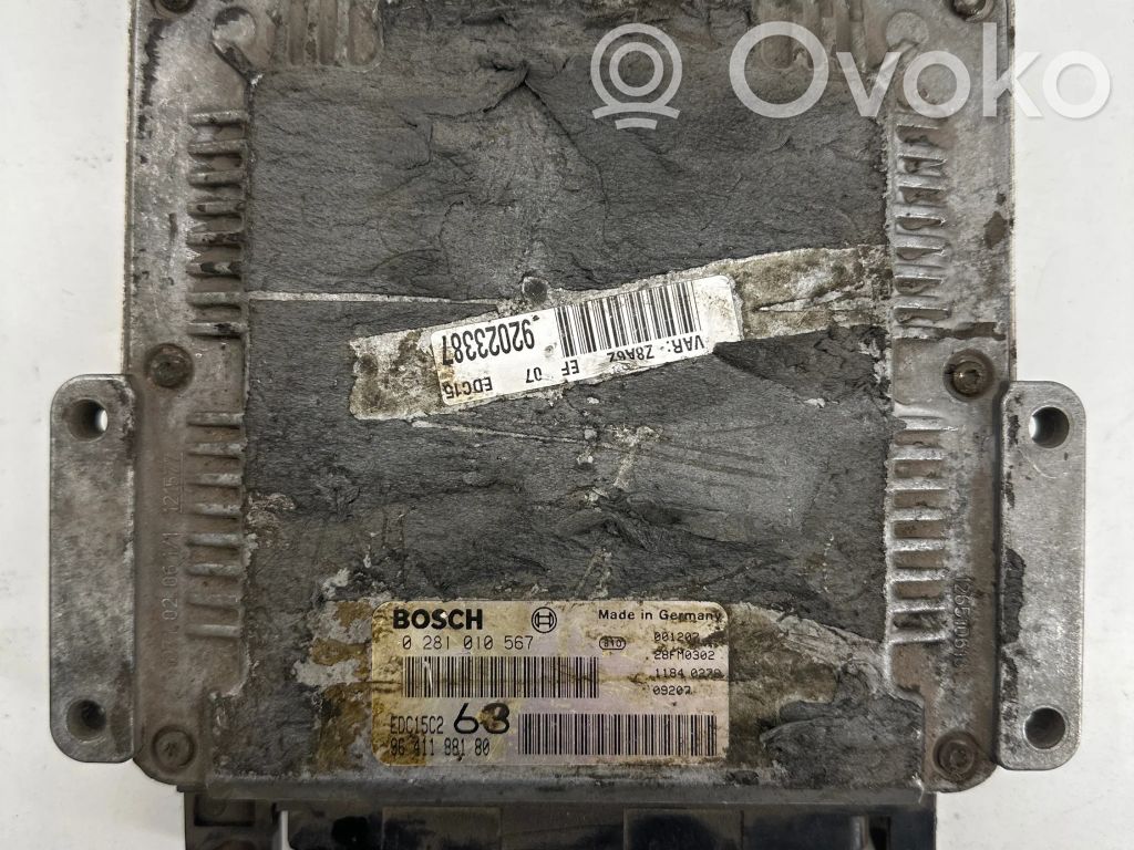 Peugeot 607 Engine control unit/module 