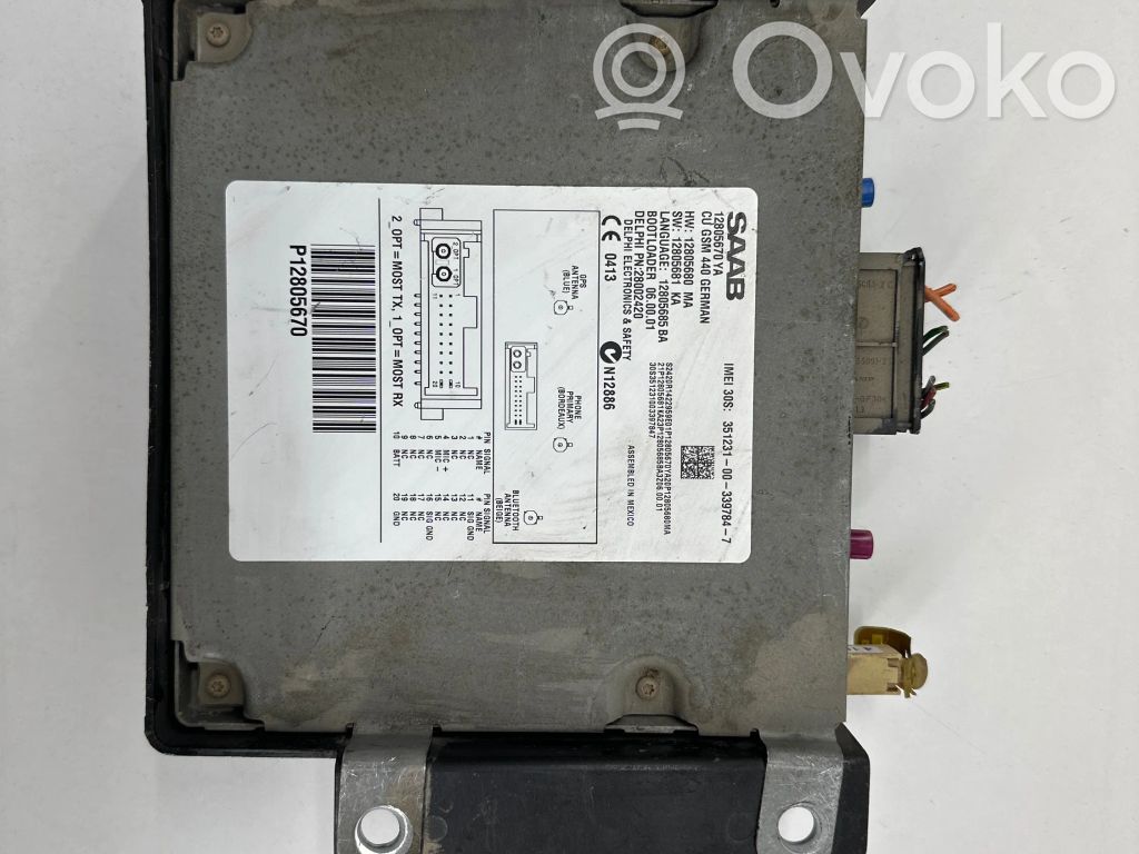 GPS navigation control unit/module   12805681,3523210034,P12805670,16285678XA