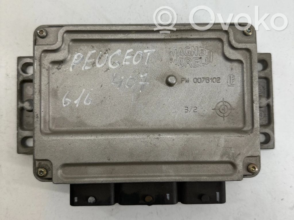 Peugeot 407 Engine control unit/module 