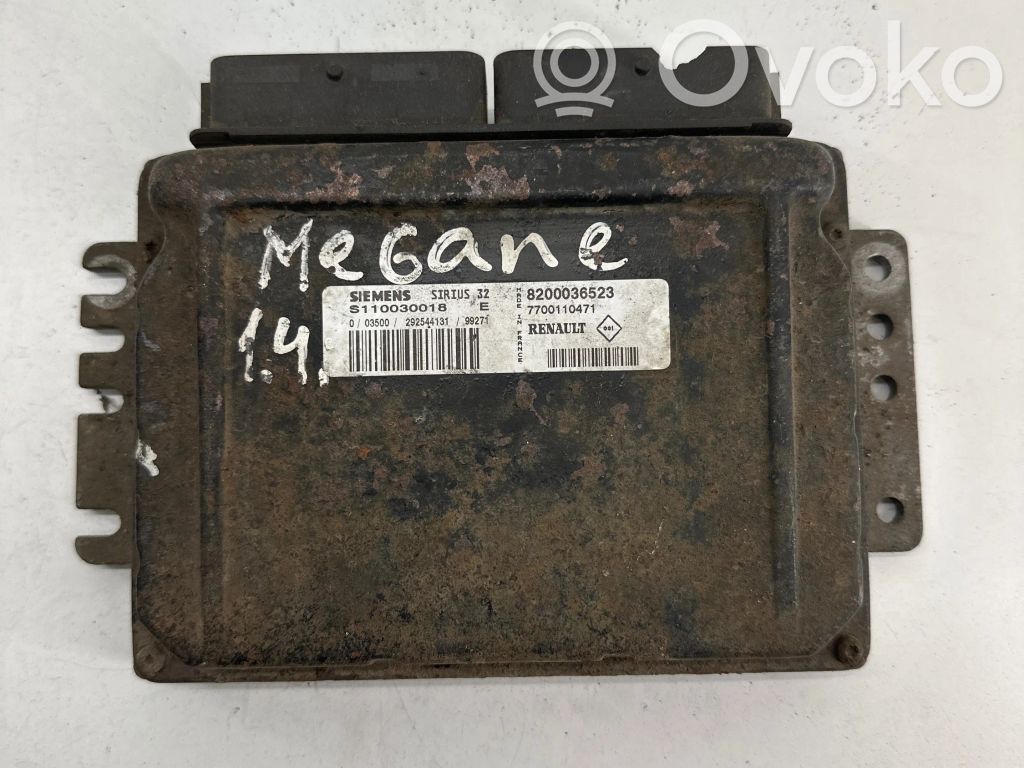 Renault Megane I Engine control unit/module 