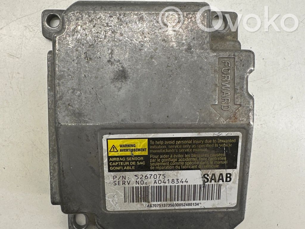 Saab 9-5 Airbag control unit/module 