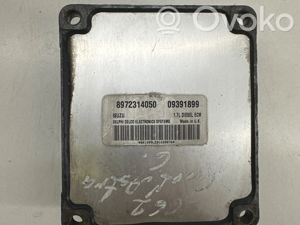 Opel Astra G Engine control unit/module 