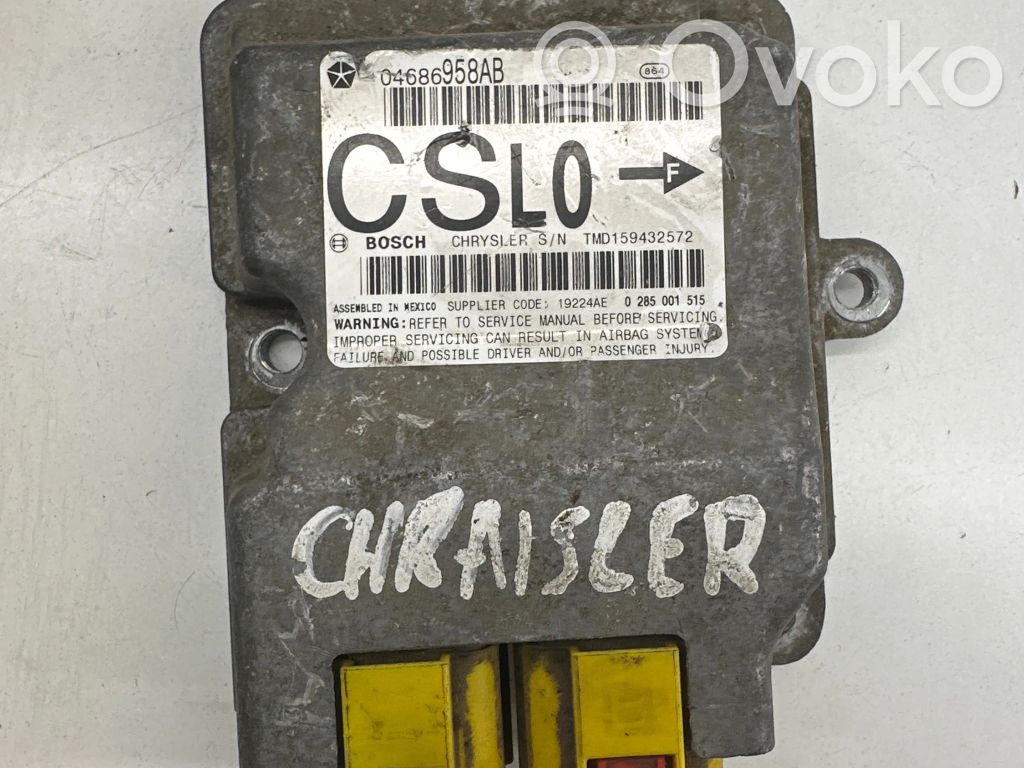Chrysler Pacifica Airbag control unit/module 